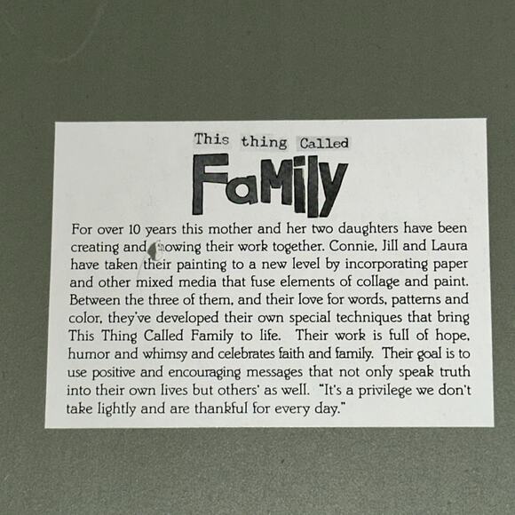 This Thing Called Family; Welcome to our happy… home Wall Art - Picture 6 of 8